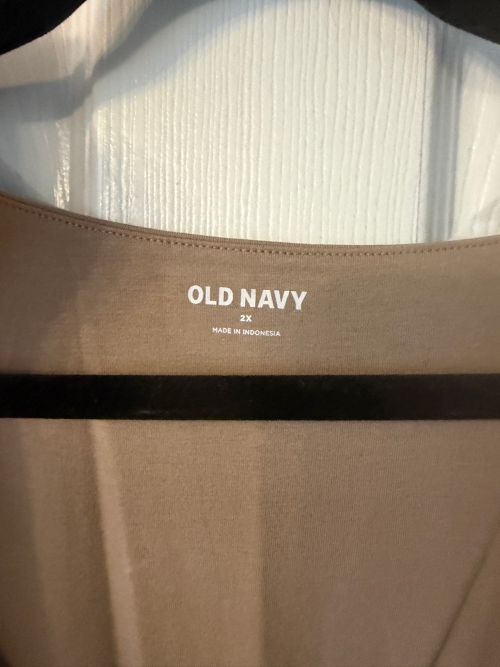Old Navy Taupe Scoop Neck Long Sleeve Bodysuit - Picture 4 of 6